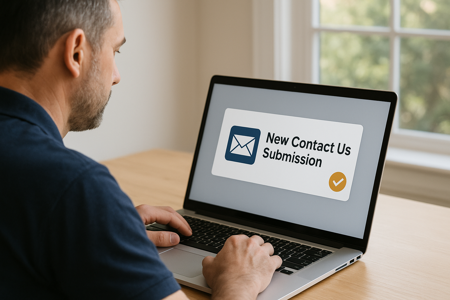 Gutter Clean Melbourne Contact Us Response – confirmation and customer communication illustration