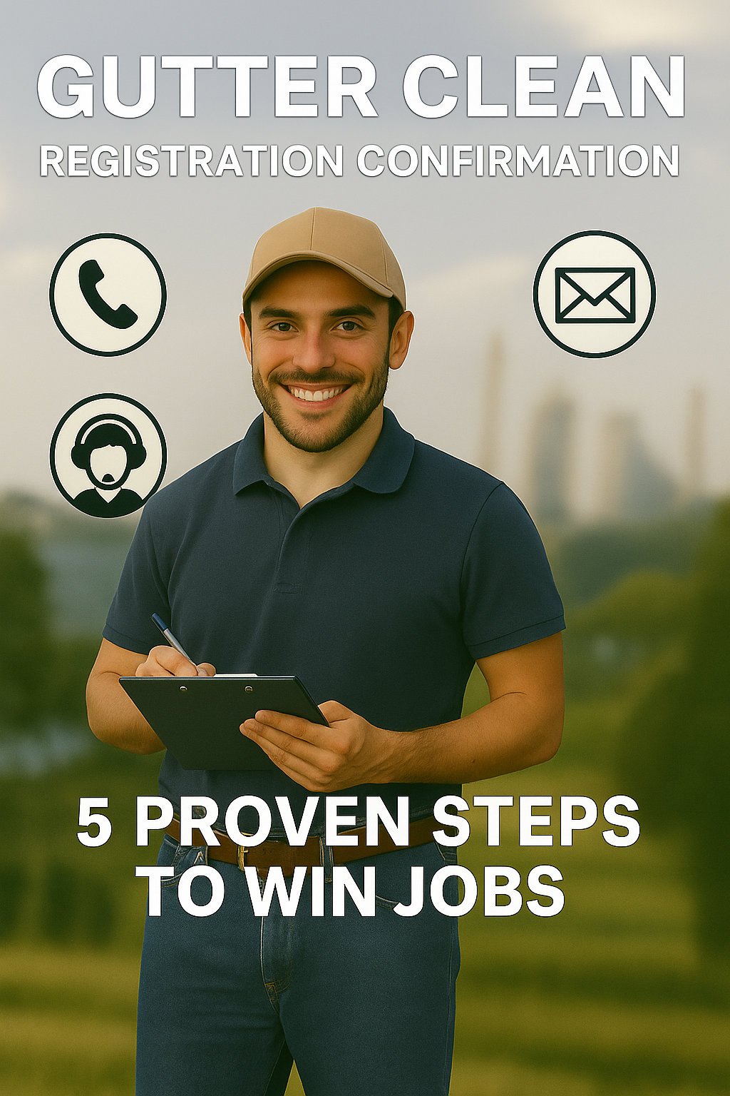 Gutter Clean Melbourne Registration Confirmation – Steps to Win Gutter Cleaning Jobs